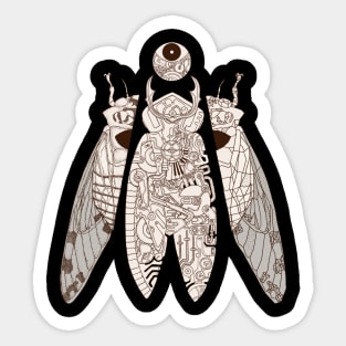 Cicada poem Sticker